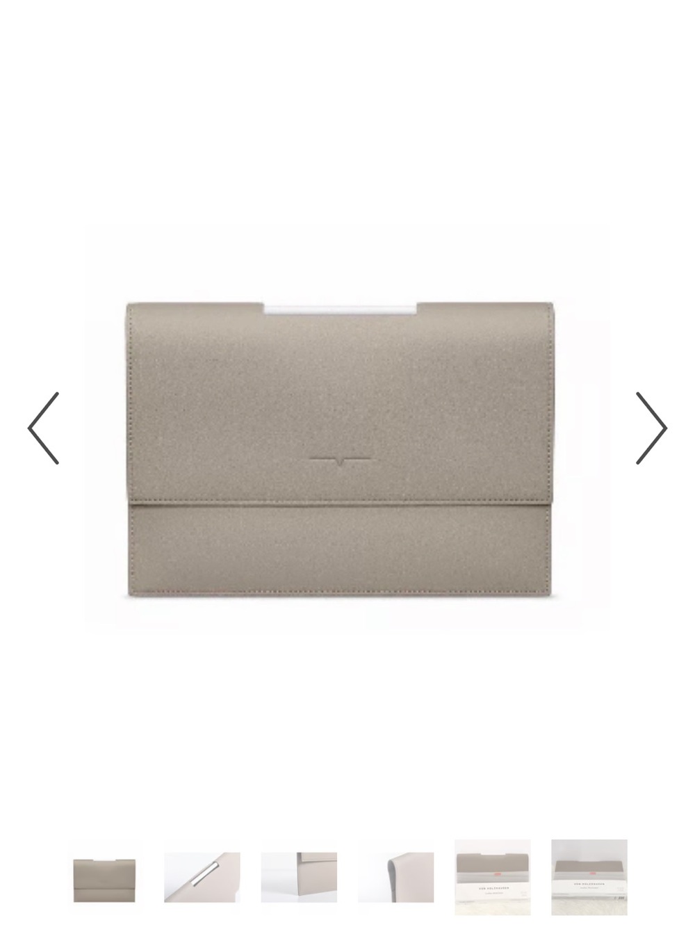 Von Holzhausen iPad leather case - Premium Tablet Sleeve